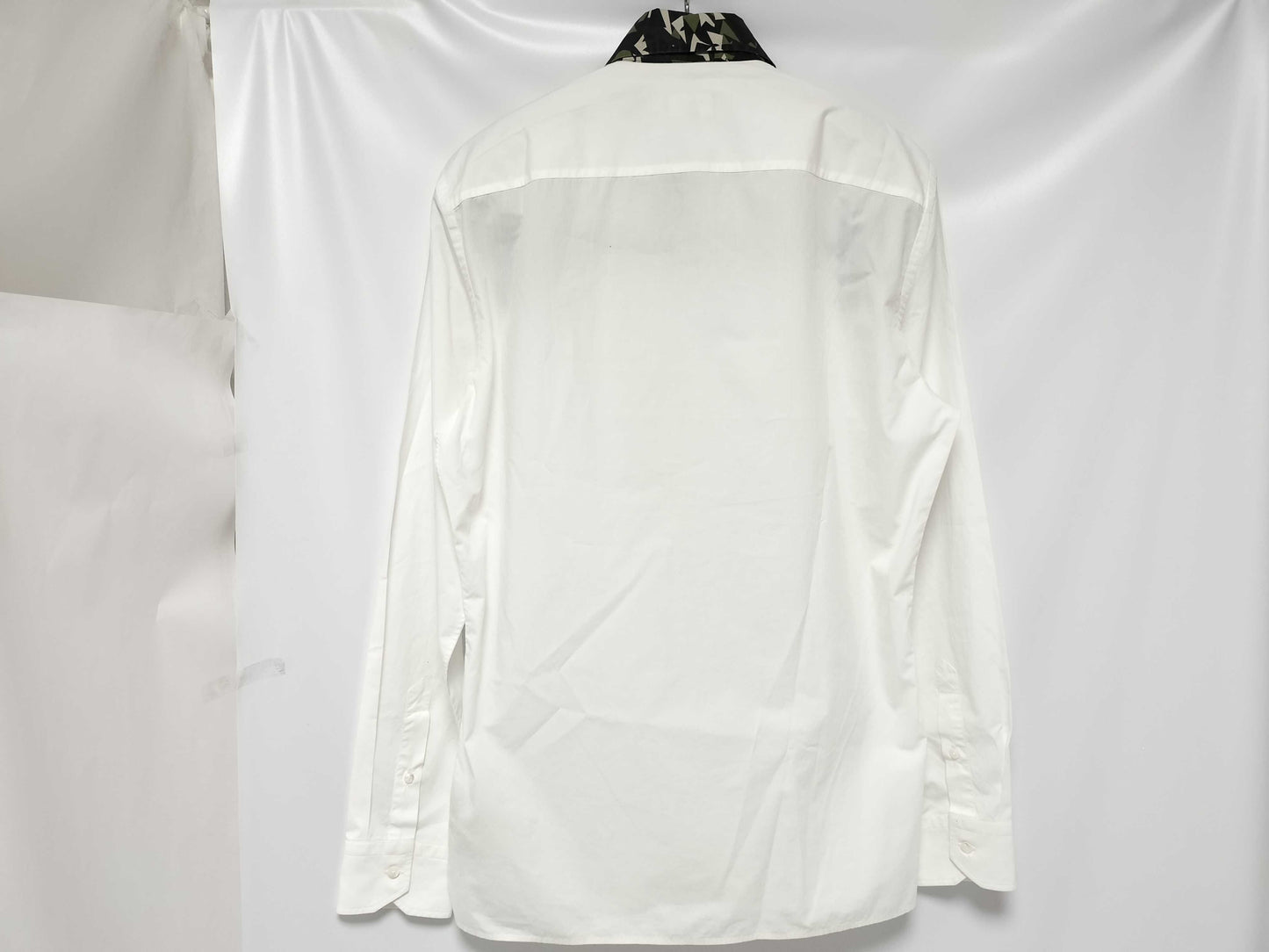 FENDI FENDI Fendi Switch Logo Design Shirt White Size 39 Shirt