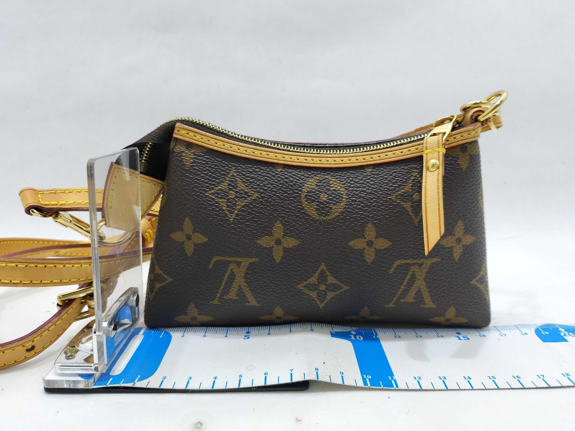 LOUIS VUITTON Monogram Monogram Mini Pochette Delightful Pouch