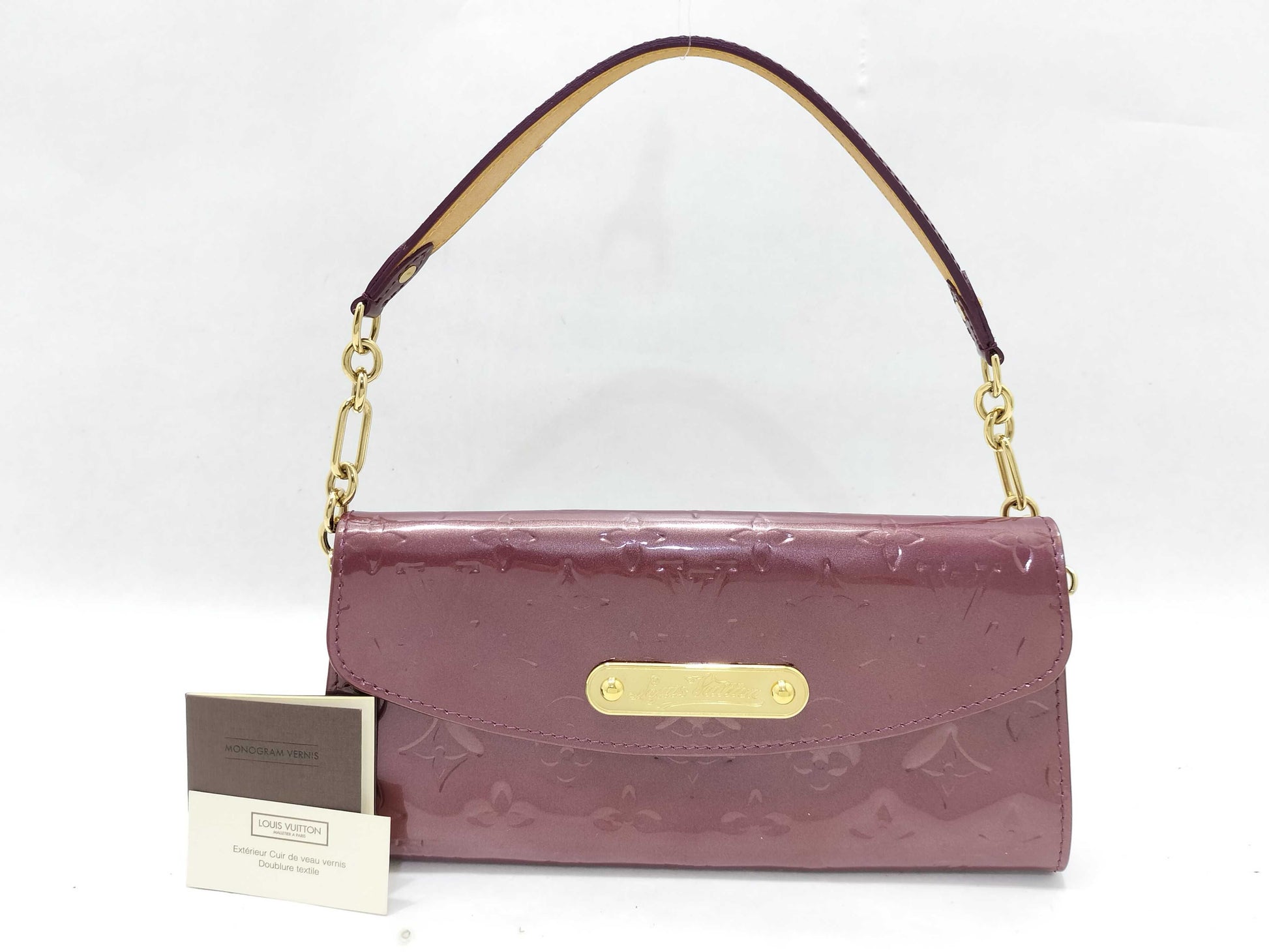 LOUIS VUITTON Vuitton Vuitton Verni Sunset Bluebird Shoulder Bag