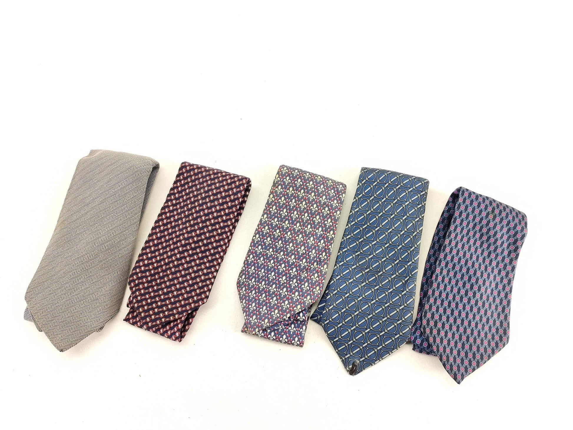HERMES Hermes Necktie Set of 5
