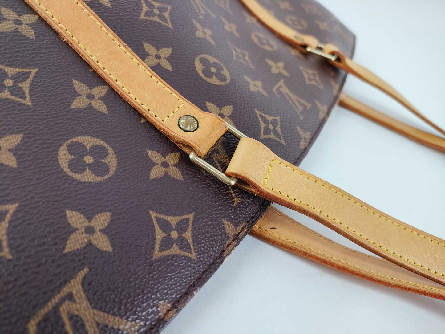 LOUIS VUITTON Monogram Louis Vuitton Babylon Monogram Brown Tote Bag