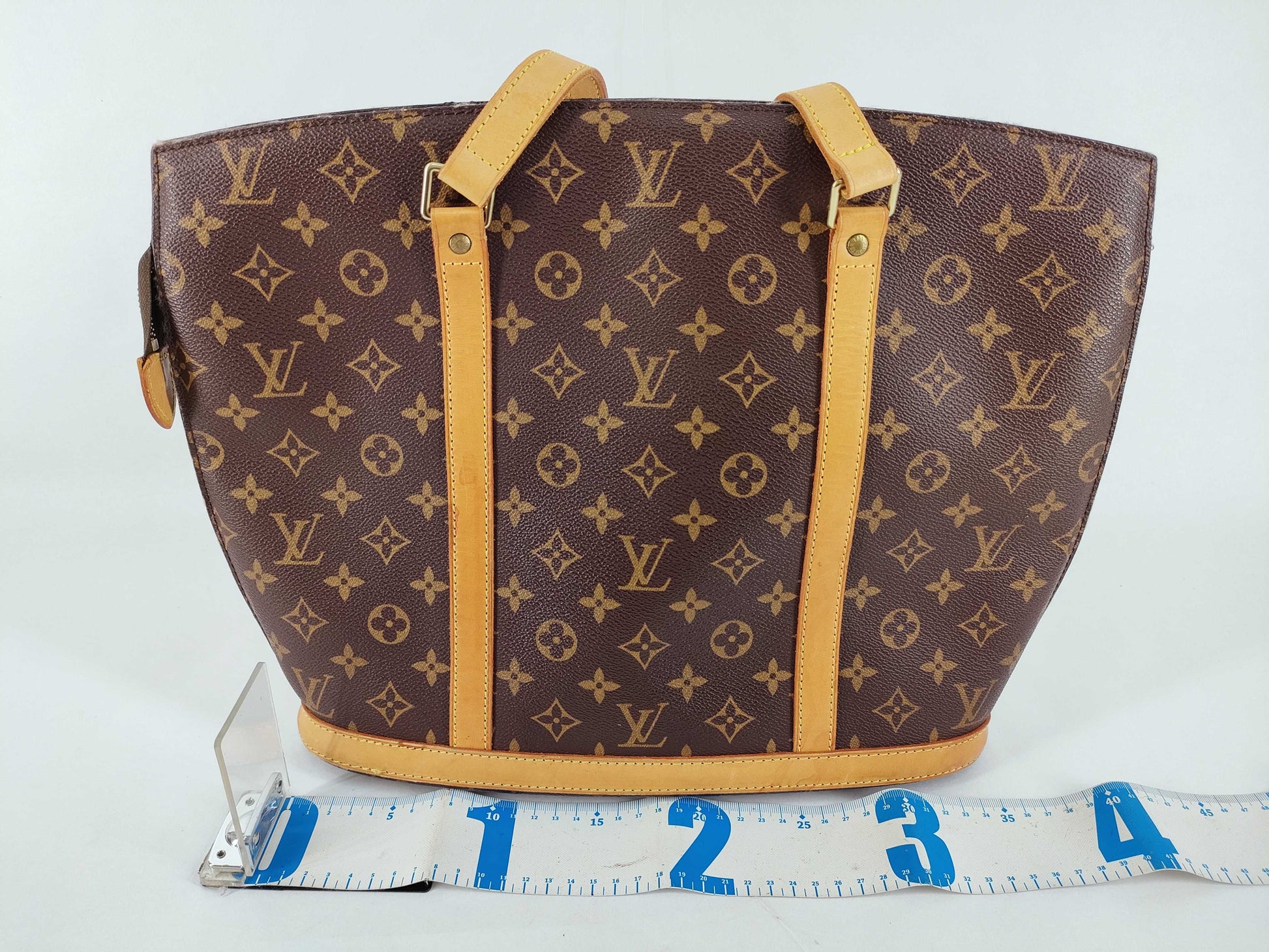 LOUIS VUITTON Monogram Louis Vuitton Babylon Monogram Brown Tote Bag