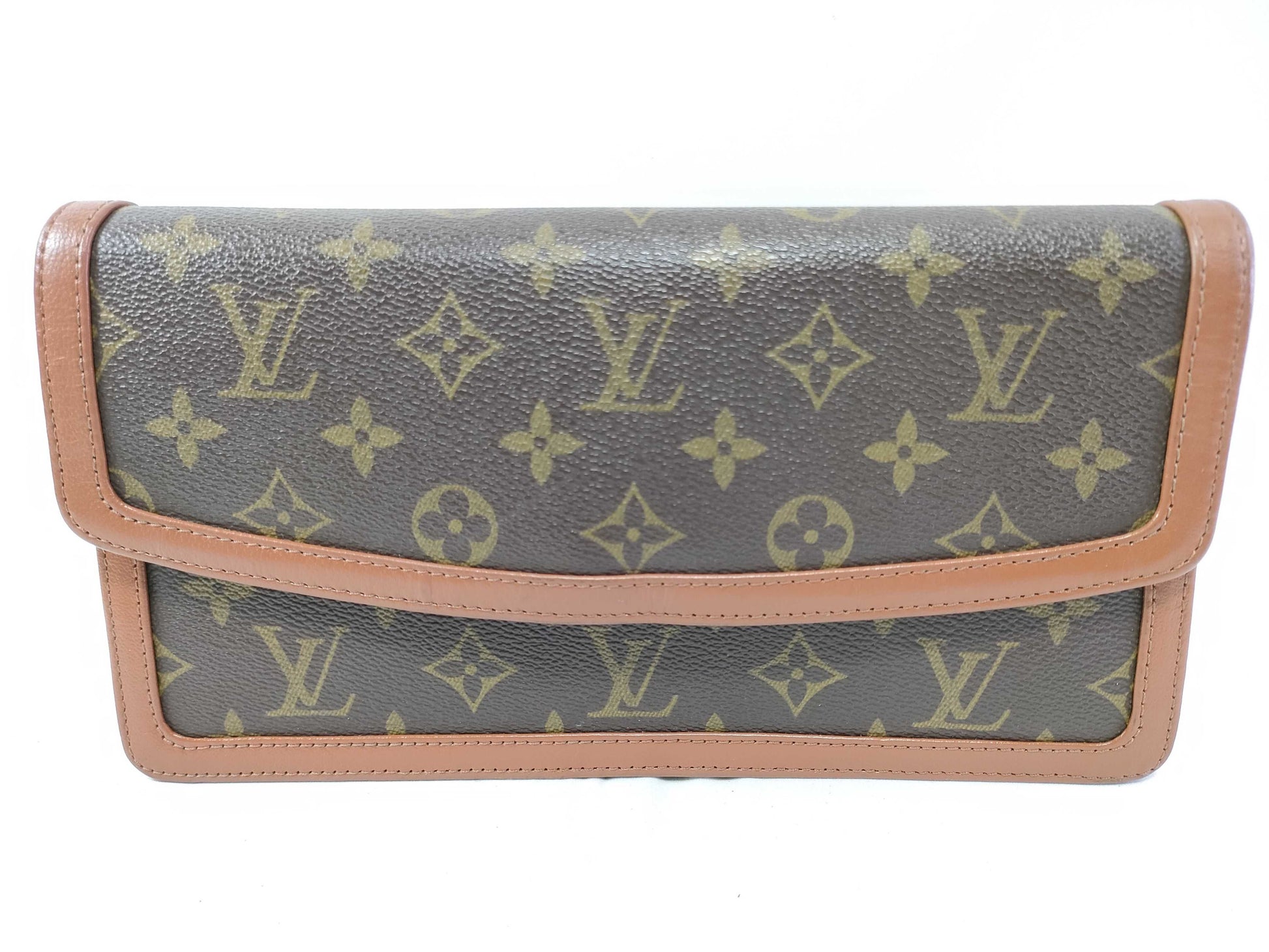 LOUIS VUITTON Monogram Pouch Pochette Dame GM M51810 Second Bag