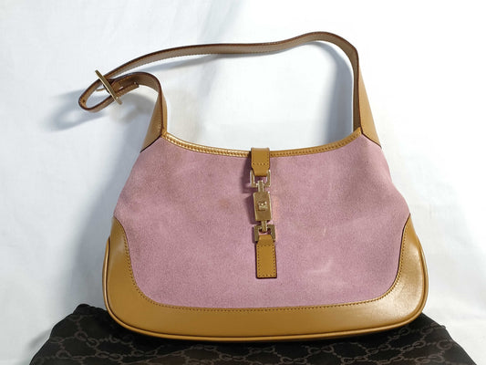 GUCCI Jackie Shoulder Bag 001.3735 Suede One-Shoulder Bag