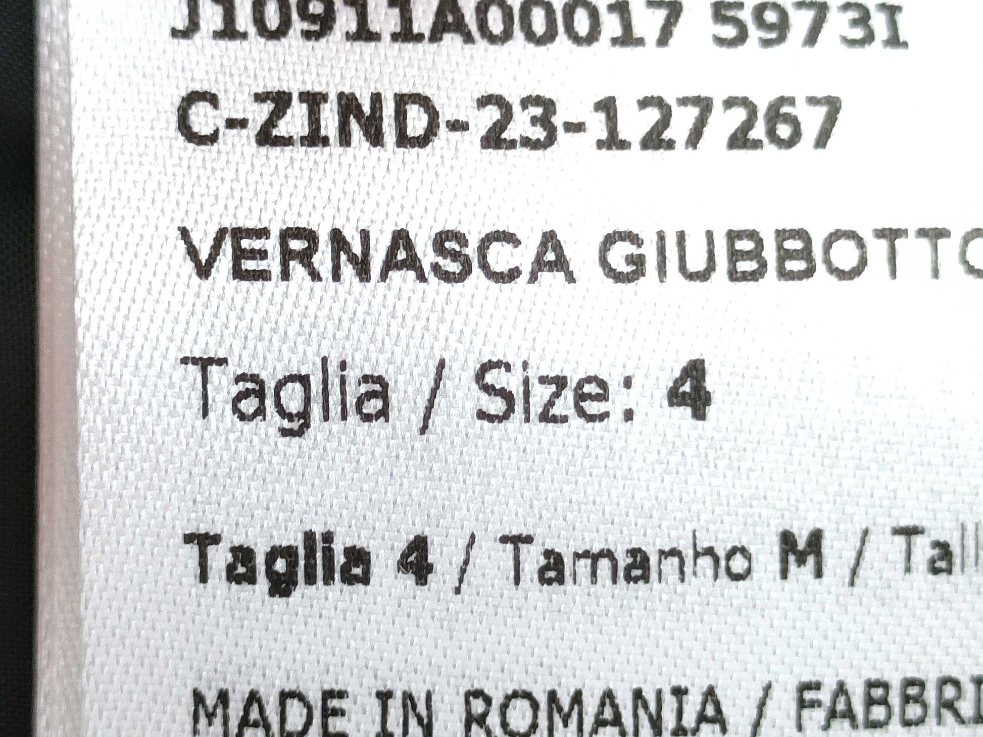 MONCLER VERNASCA Down Jacket Size 4