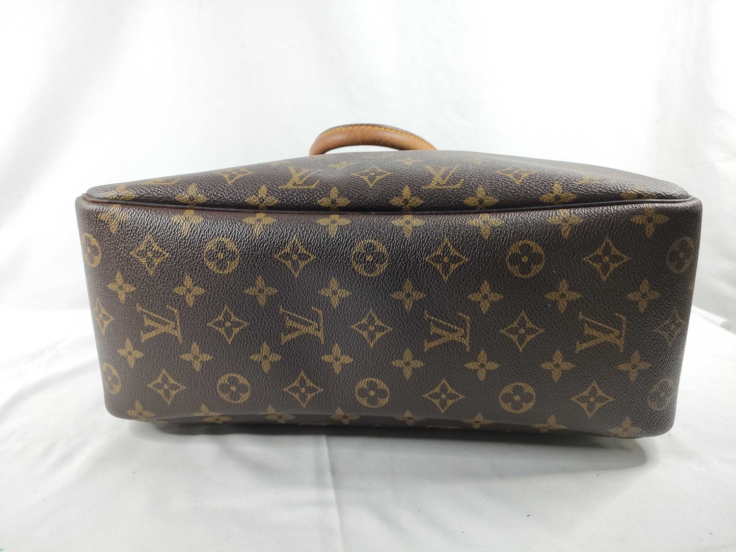 LOUIS VUITTON Monogram Deauville 2-way bag, handbag/shoulder bag, Monogram leather, brown, M47270 handbag