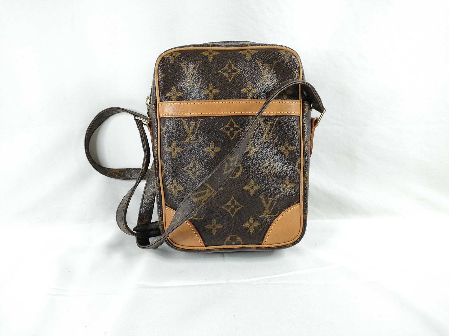 LOUIS VUITTON Monogram Danube Shoulder Bag Monogram Leather Brown M45266/AR0032 Shoulder Bag