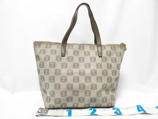 LOEWE LOEWE Leather Anagram Tote Bag Tote Bag