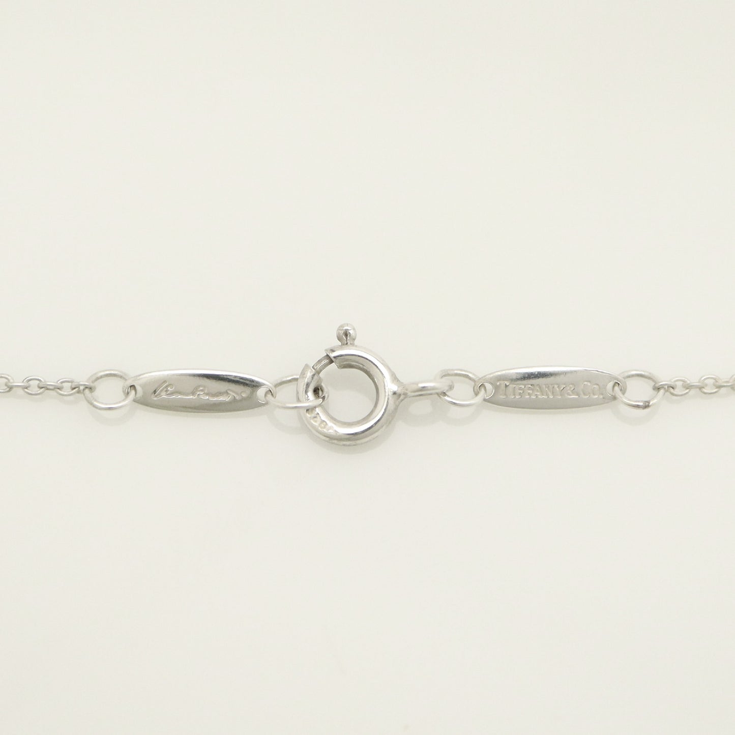 Tiffany&Co. Tiffany&Co. Tiffany&Co. TIFFANY&Co. Open Heart 16mm Elsaperetti Necklace Silver 925 SV925 Weight 3.70g Necklace