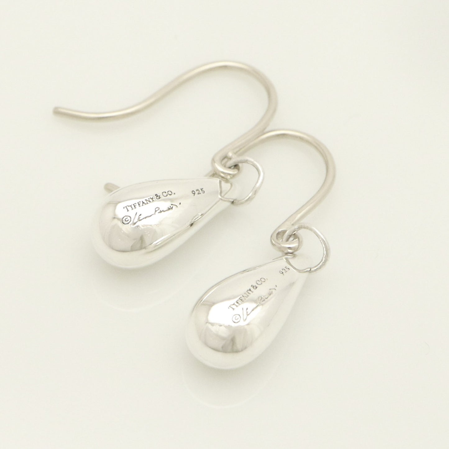 Tiffany&Co. Tiffany&Co. Tiffany&Co. Tiffany&Co. Teardrop Earrings Silver925 SV925 Weight 3.42g Earrings