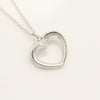 Tiffany&Co. Tiffany&Co. Tiffany&Co. Tiffany&Co. Tenderness Heart Necklace Pendant Silver925 SV925 Weight 3.88g Necklace