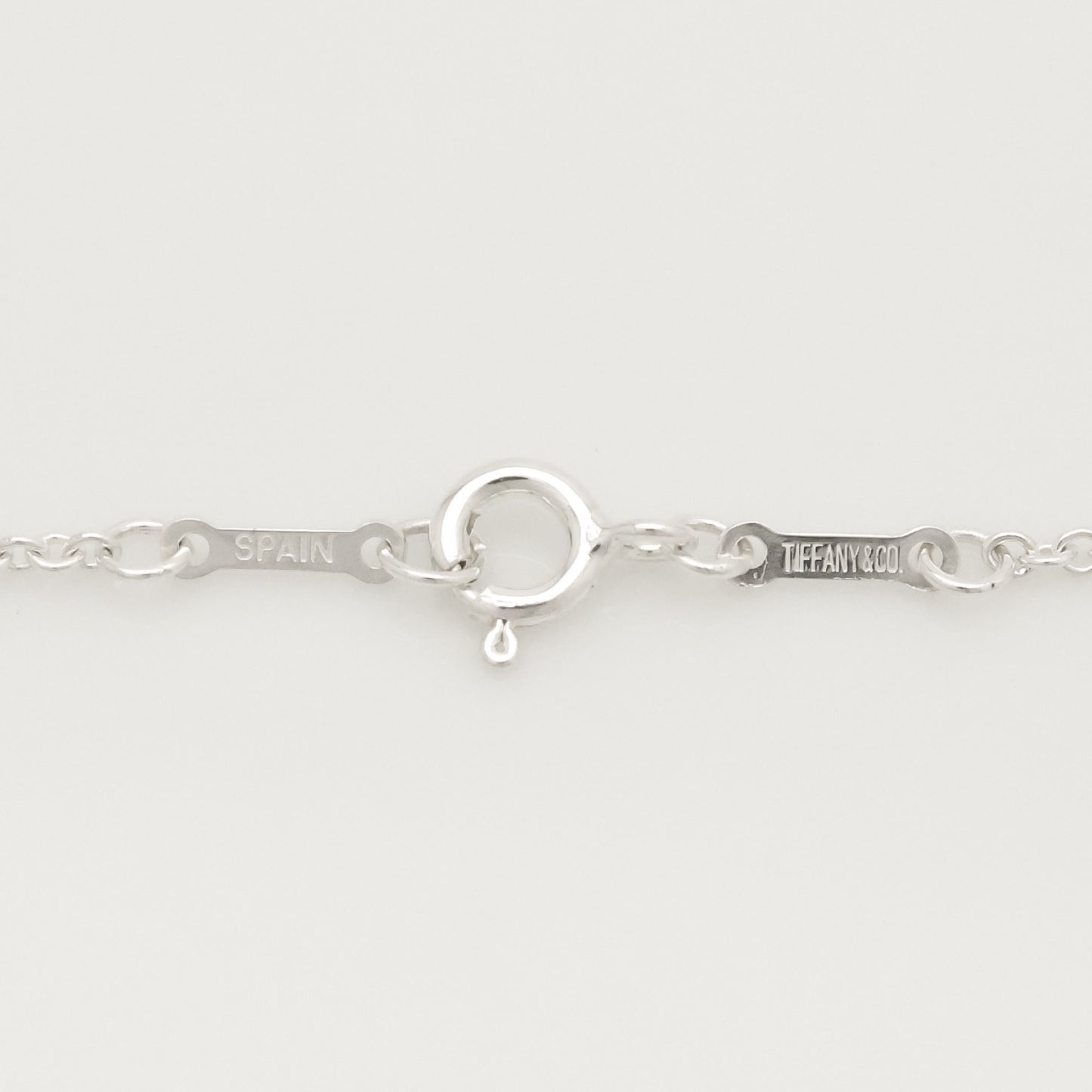 Tiffany&Co. Tiffany&Co. Tiffany&Co. TIFFANY&Co. Open Heart 22mm Elsa Peretti Necklace Silver 925 SV925 Weight 6.65g Necklace