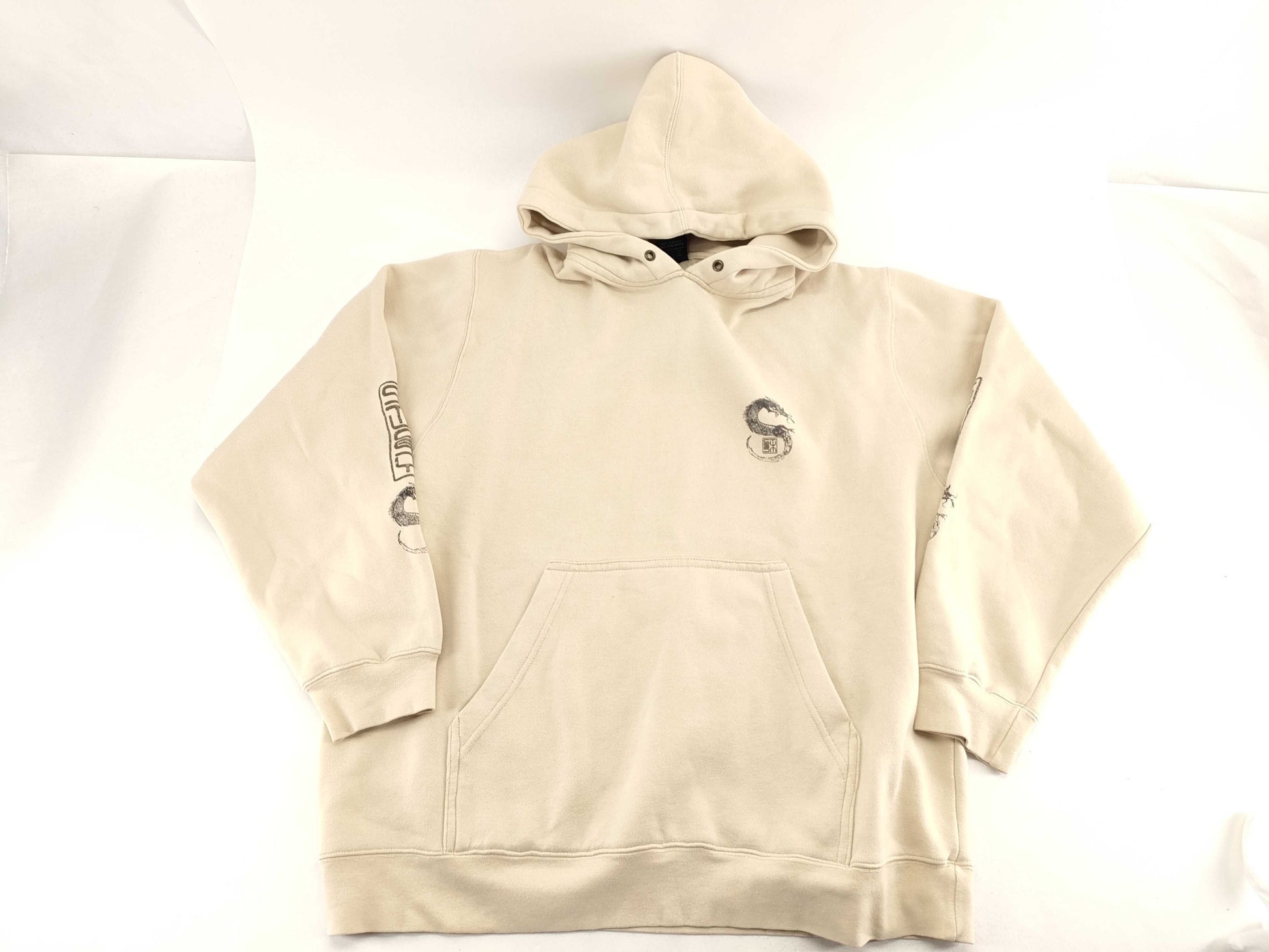 OLD STUSSY Dragon Hoodie, Archive, Masterpiece, Rare Top