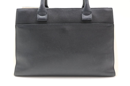 CHANEL Bicolor Coco Mark Neo Executive Handbag