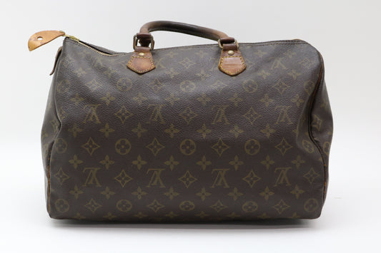 LOUIS VUITTON Monogram Speedy 30 Handbag