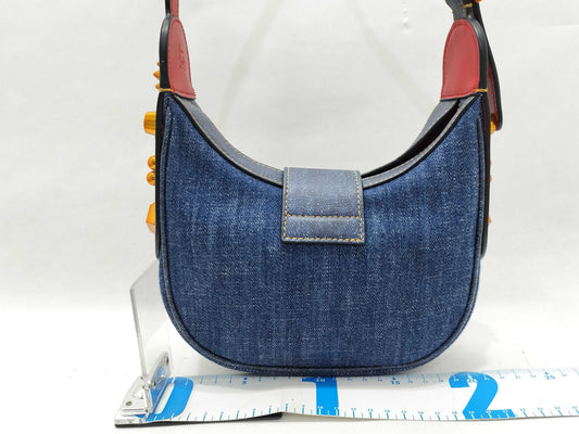 Christian Louboutin Denim One Shoulder Bag
