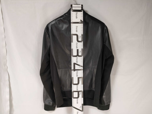 EMPORIO ARMANI Leather Rider's Jacket ICON 44
