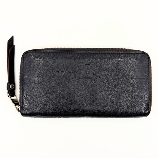 LOUIS VUITTON Monogram Empreinte Zippy Wallet M62121 Wallet