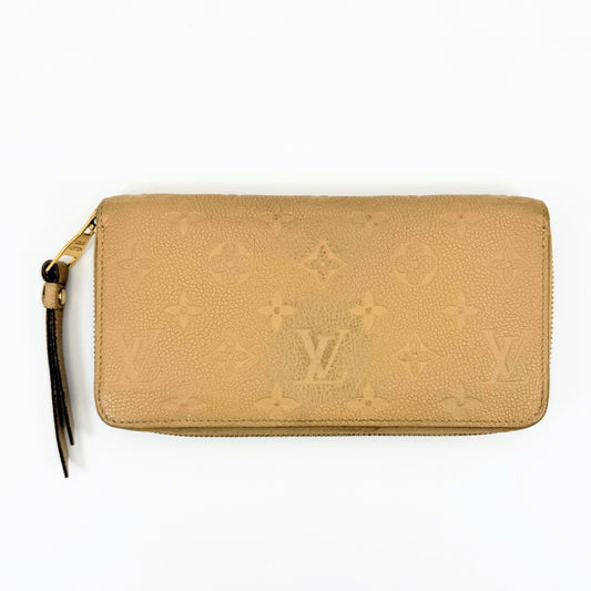 LOUIS VUITTON Monogram Empreinte LOUIS VUITTON Monogram Empreinte Portefeuille Clemence M60746 Wallet
