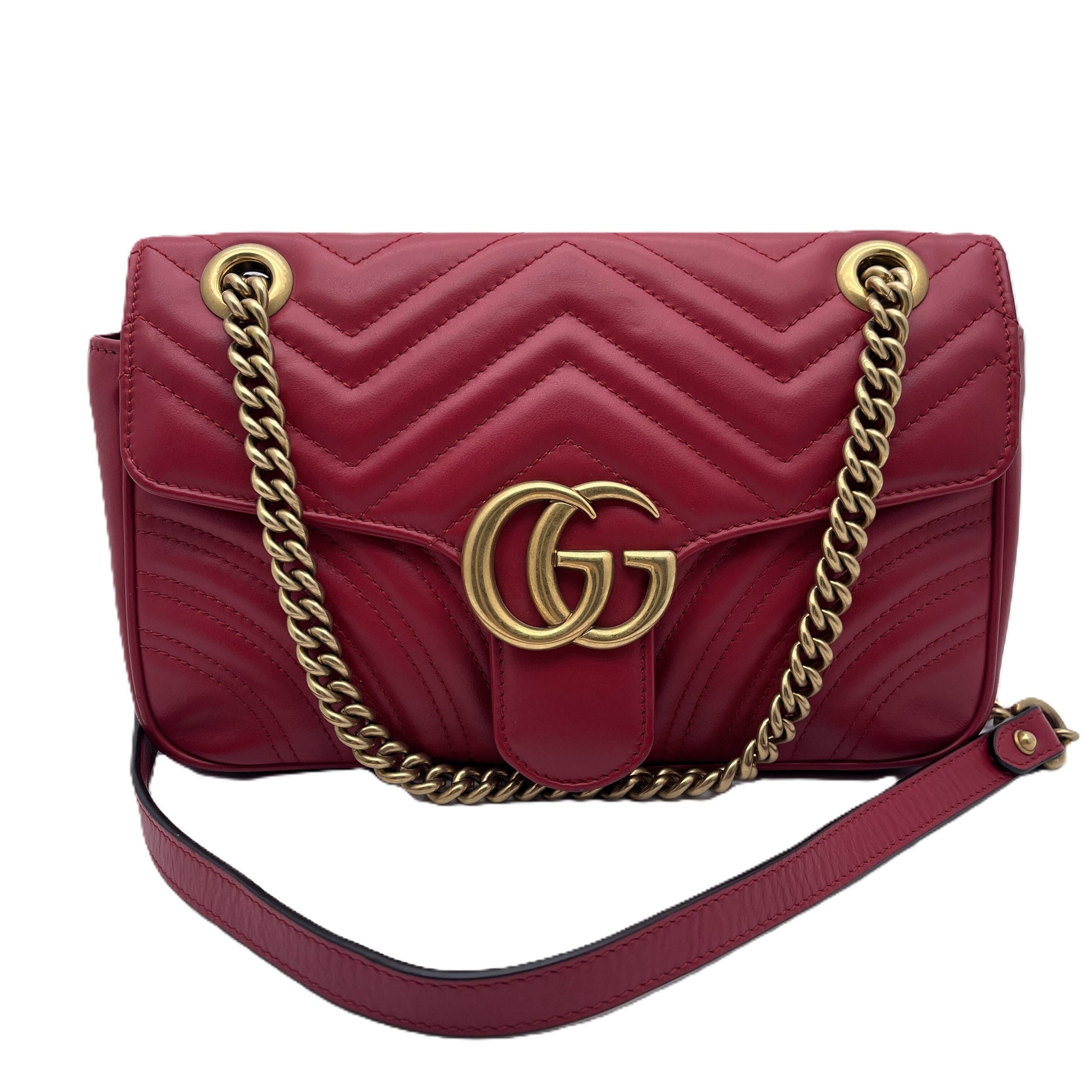 GUCCI GG Marmont Chain Shoulder Bag Shoulder Bag