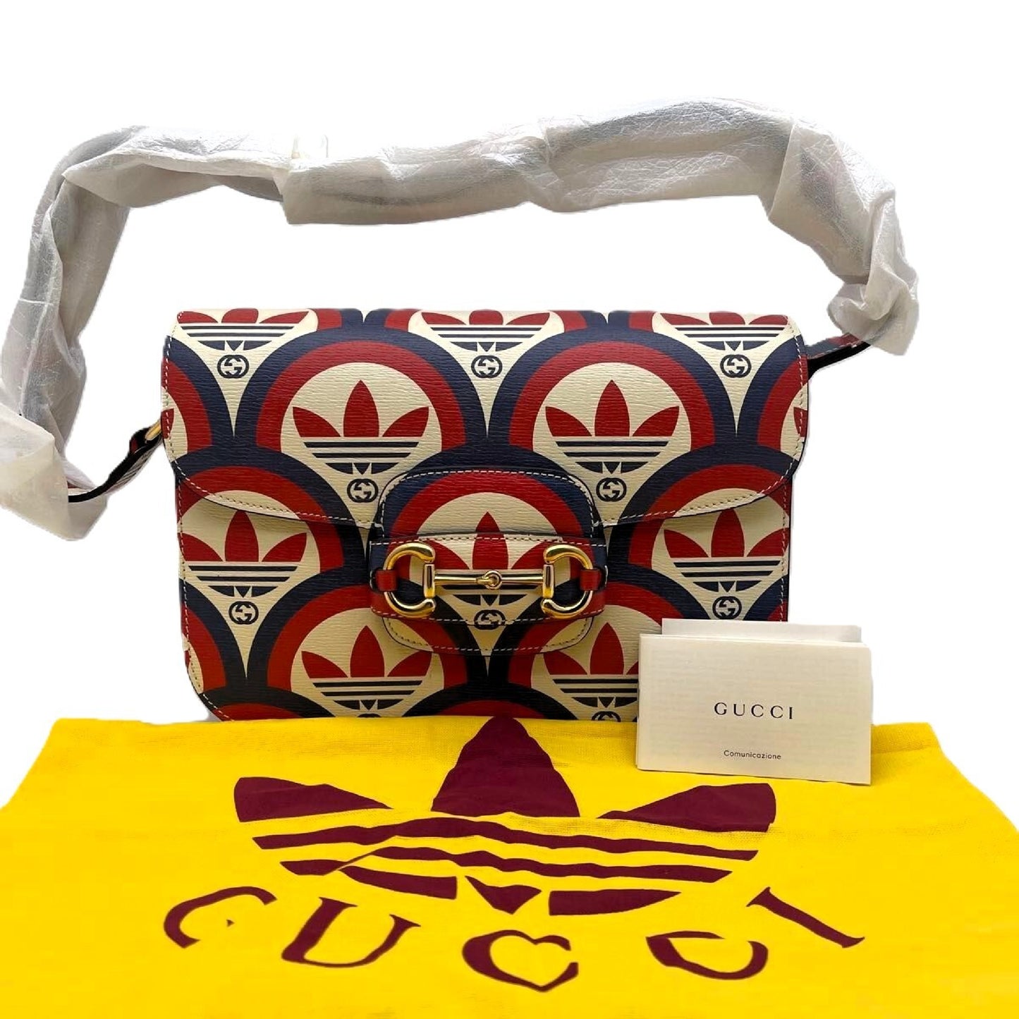 GUCCI Adidas Collaboration One Shoulder Bag Shoulder Bag