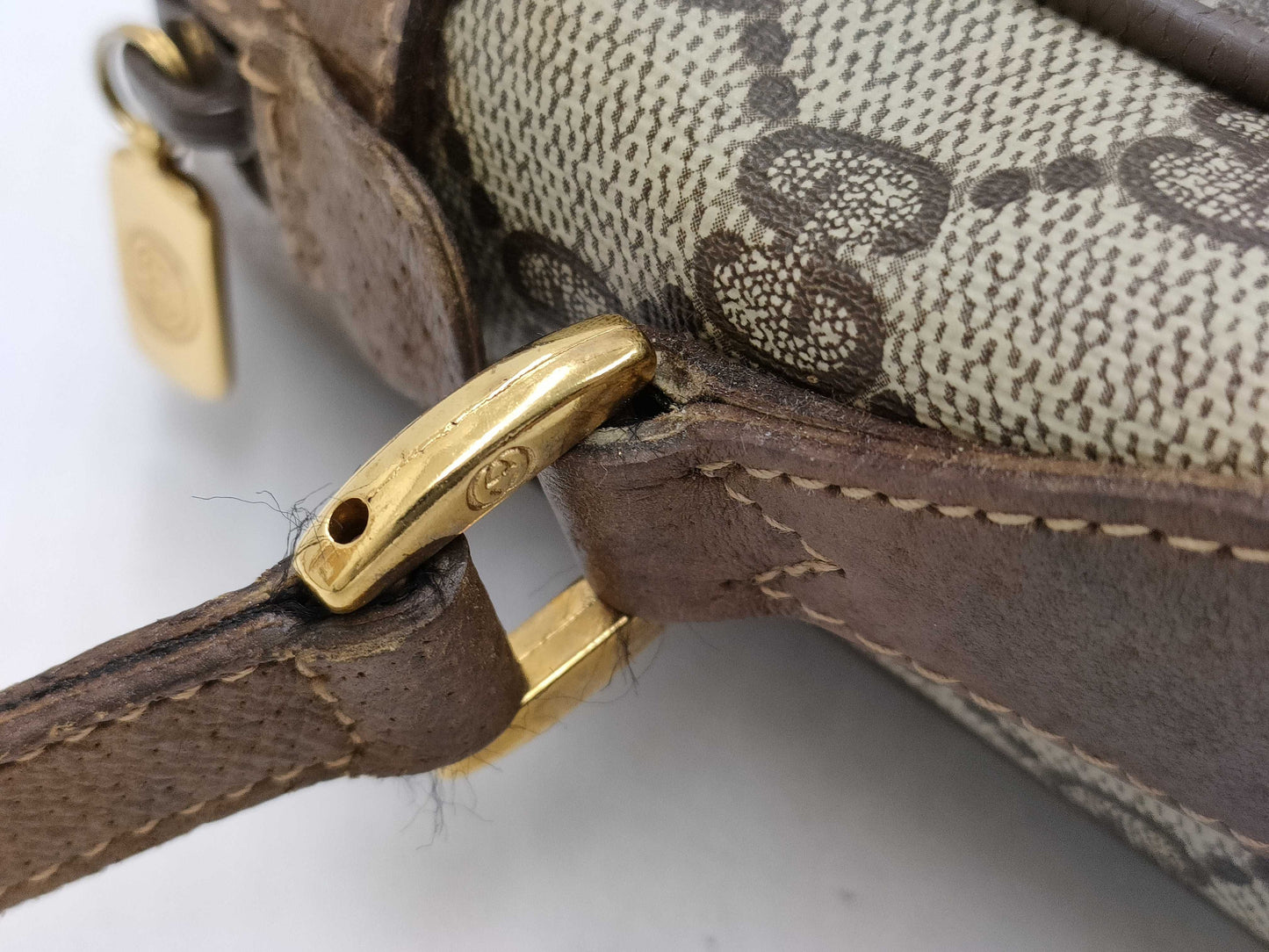 GUCCI GG GUCCI Gucci Shoulder Bag Old Gucci Sherry Line GG Supreme Shoulder Bag