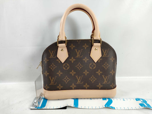 LOUIS VUITTON Monogram Louis Vuitton M46990 Monogram Alma BB Handbag