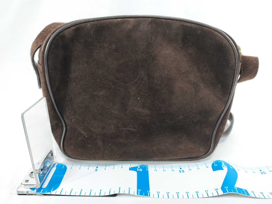 Salvatore Ferragamo suede shoulder bag