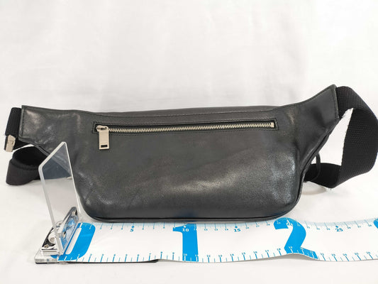 Yves Saint Laurent Leather Waist Pouch Waist Bag