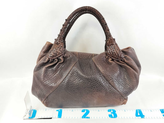 FENDI Spy Bag Dark Brown Handbag