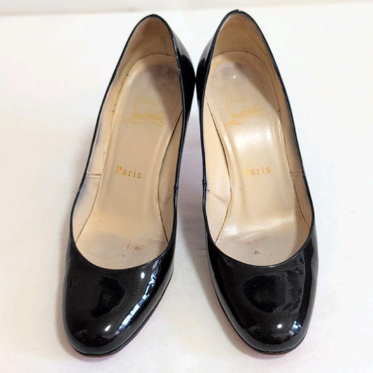 Christian Louboutin pumps, high heels, round toe, size 36