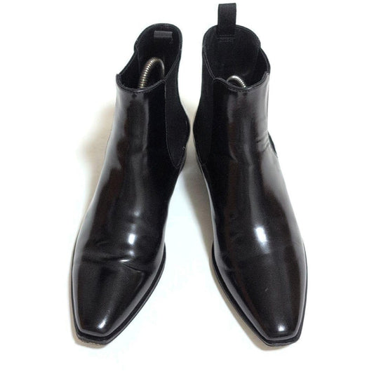 PRADA PRADA Side Gore Boots Leather Size 35 Other Shoes