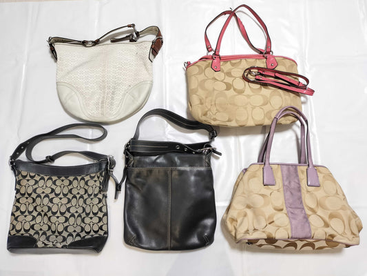 COACH Signature Coach/5 Bags/As Is Bags