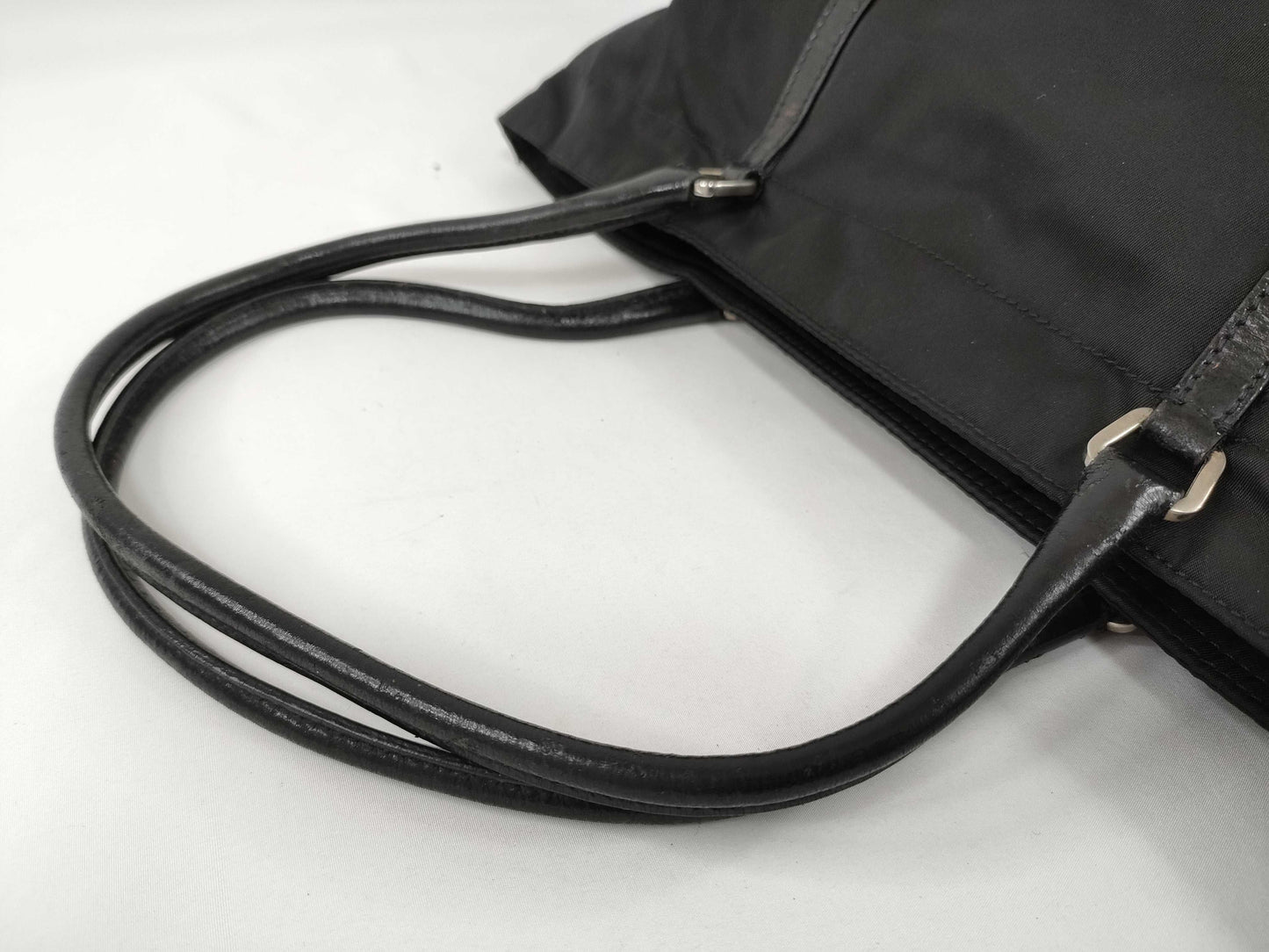 PRADA Nylon Prada Handbag Nylon Black Handbag