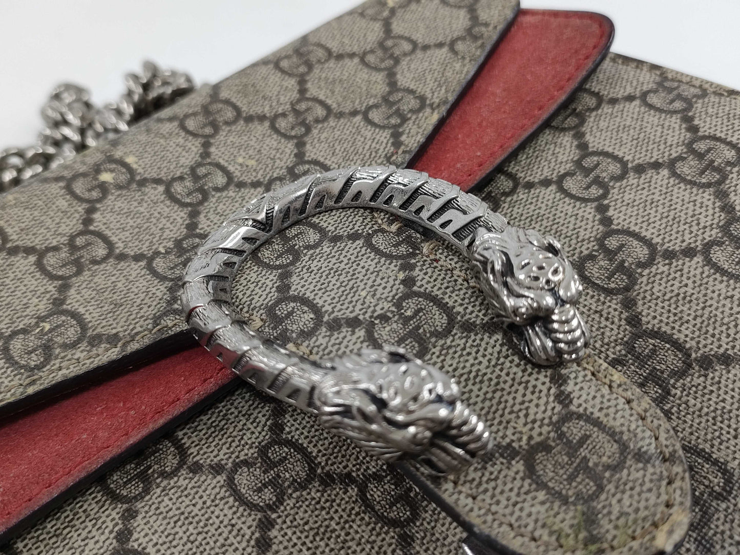 GUCCI GG Supreme GUCCI Dionysus Chain Shoulder Bag GG Supreme Shoulder Bag