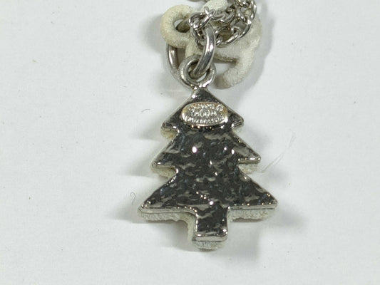 CHANEL CHANEL Coco Mark Christmas Tree Motif Necklace