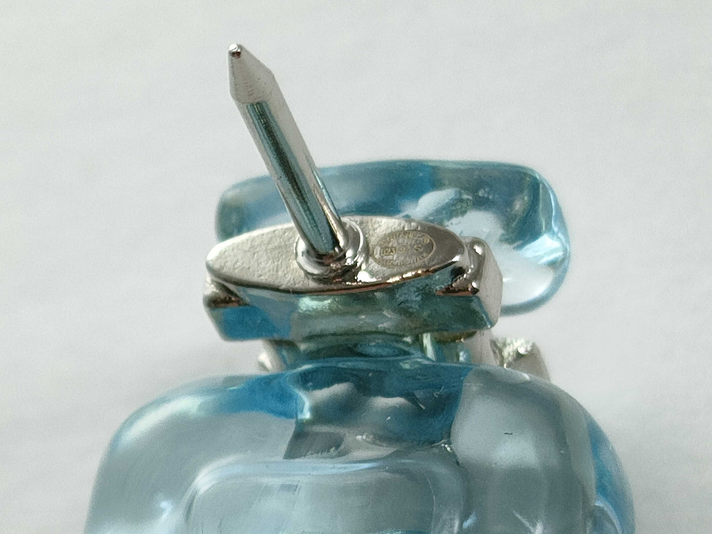 CHANEL CHANEL Perfume Motif Star Comet Blue Brooch