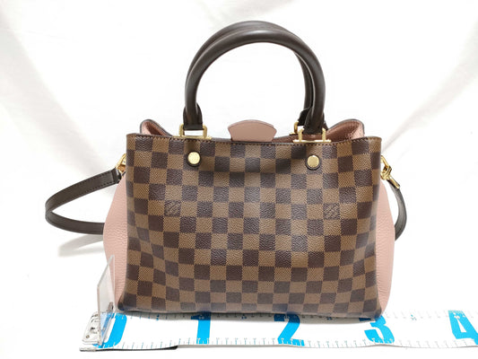 LOUIS VUITTON Monogram Louis Vuitton Damier Brittany 2-Way Handbag/Shoulder Bag Z6452 Handbag