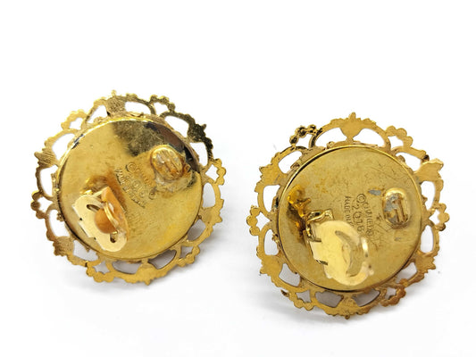 CHANEL Coco Mark Chanel Pearl Coco Earrings 28 Stamped Earrings