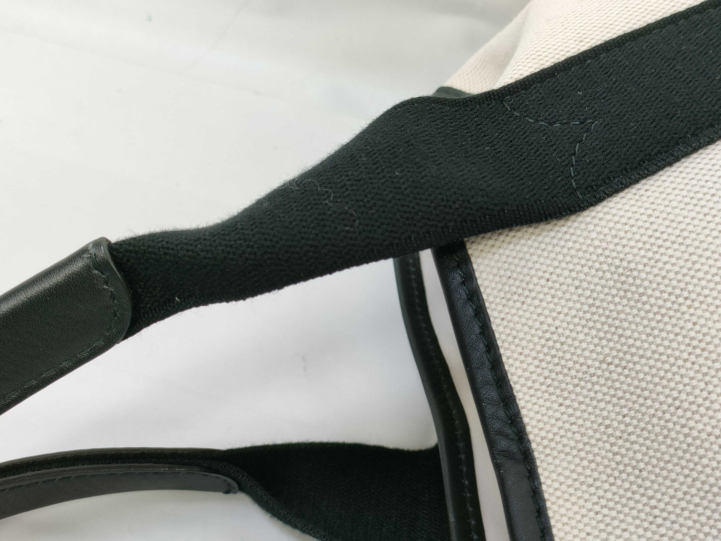 BALENCIAGA Navy Cabas M 339936 Tote Bag