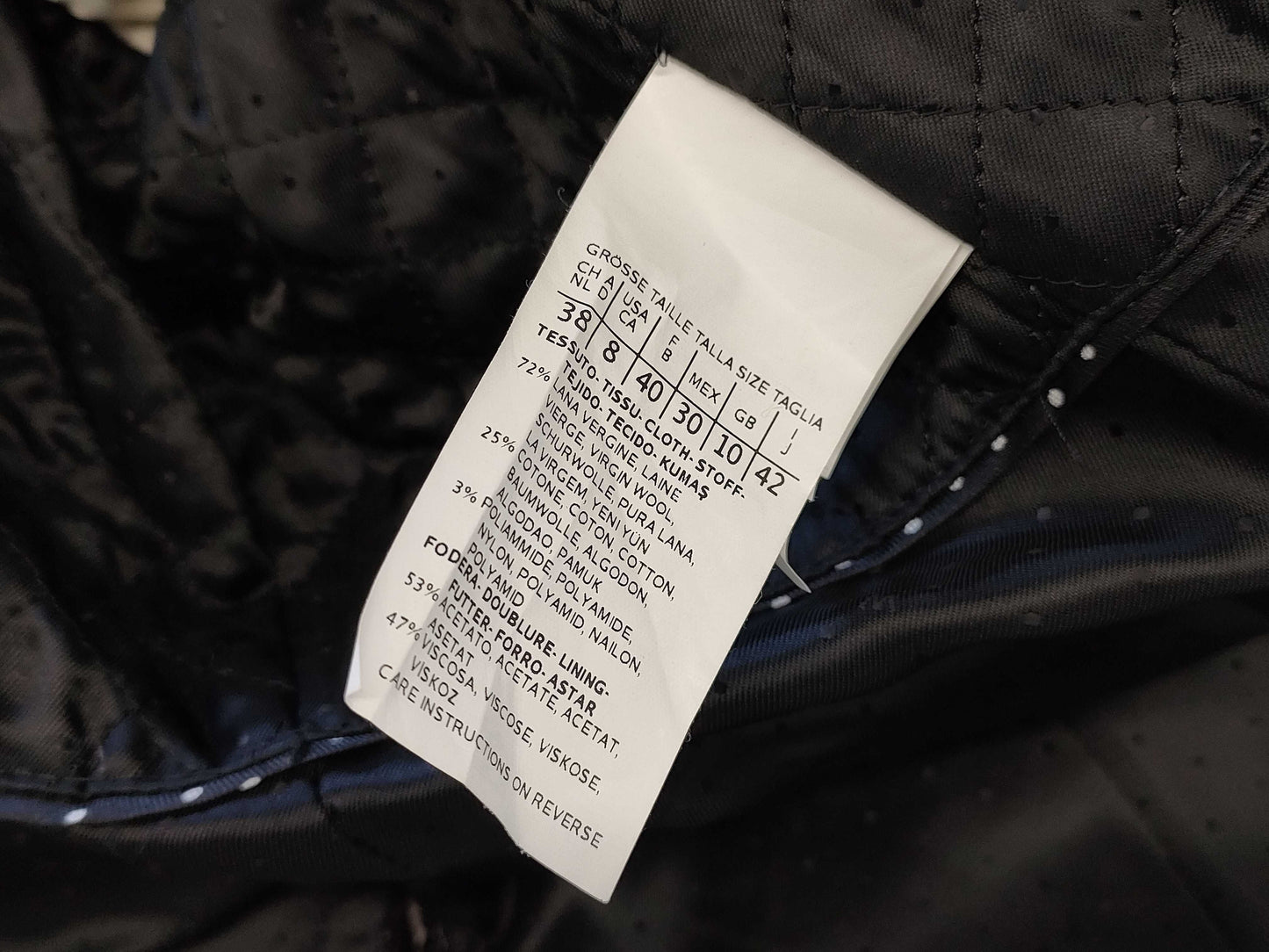 MaxMara Max Mara Tweed Coat Fur Size 42 Coat