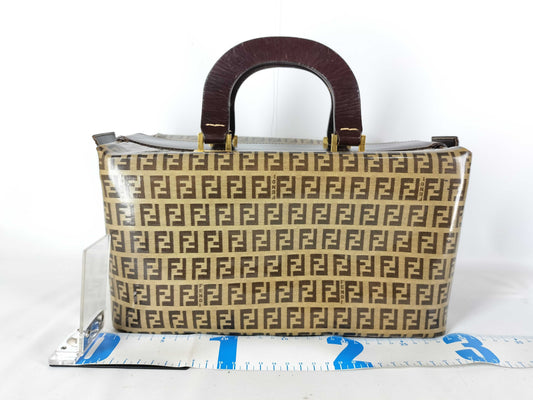 FENDI Zucca pattern Fendi Zucchino vanity bag handbag vanity bag