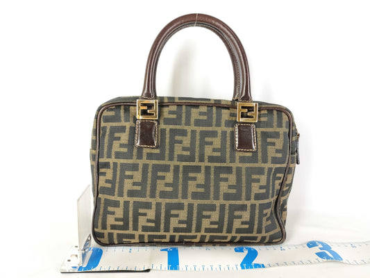 FENDI Zucca pattern Fendi Zucca handbag 2-way shoulder bag