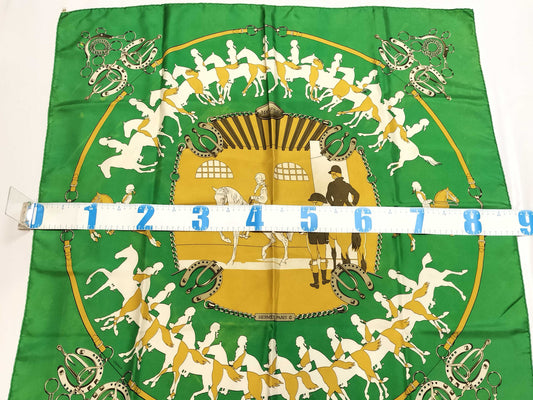 HERMES Carre HERMES Carre 90 Scarf Silk Scarf