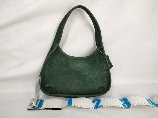 COACH Old Coach Handbag Suede 4399 Green Handbag