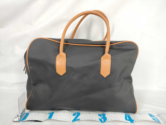 Yves Saint Laurent Boston Bag, PVC, Navy