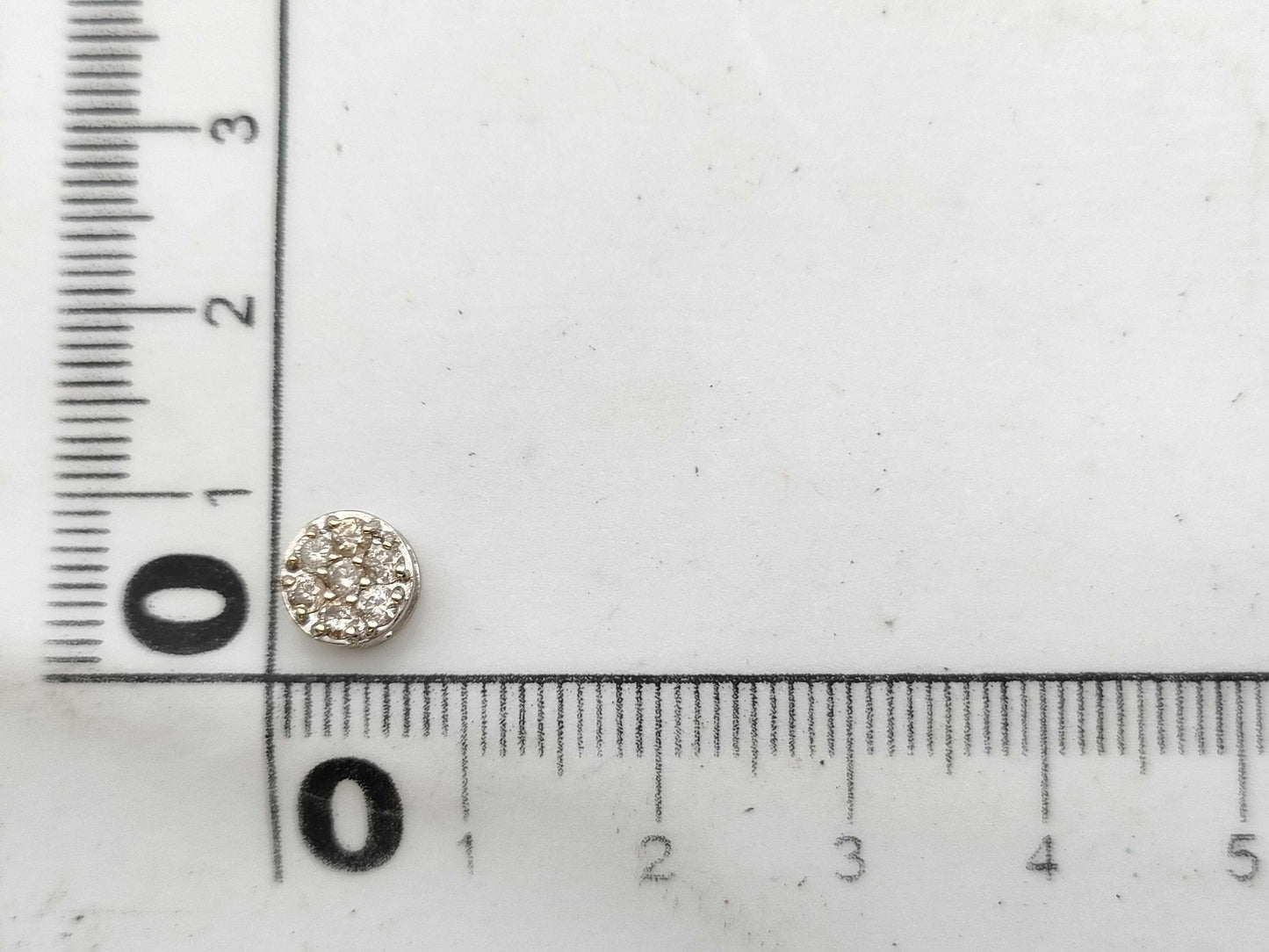 D0.20ct K18WG 0.5g Pendant Top