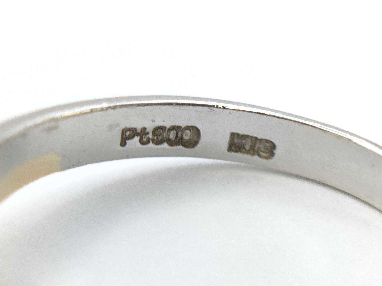 D0.29ct PT900/K18 3.2g Ring