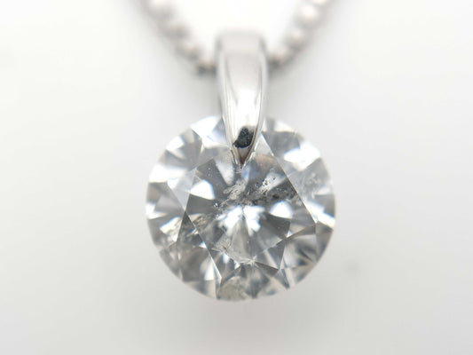 D1.127ct PT900/850 5.3g Necklace