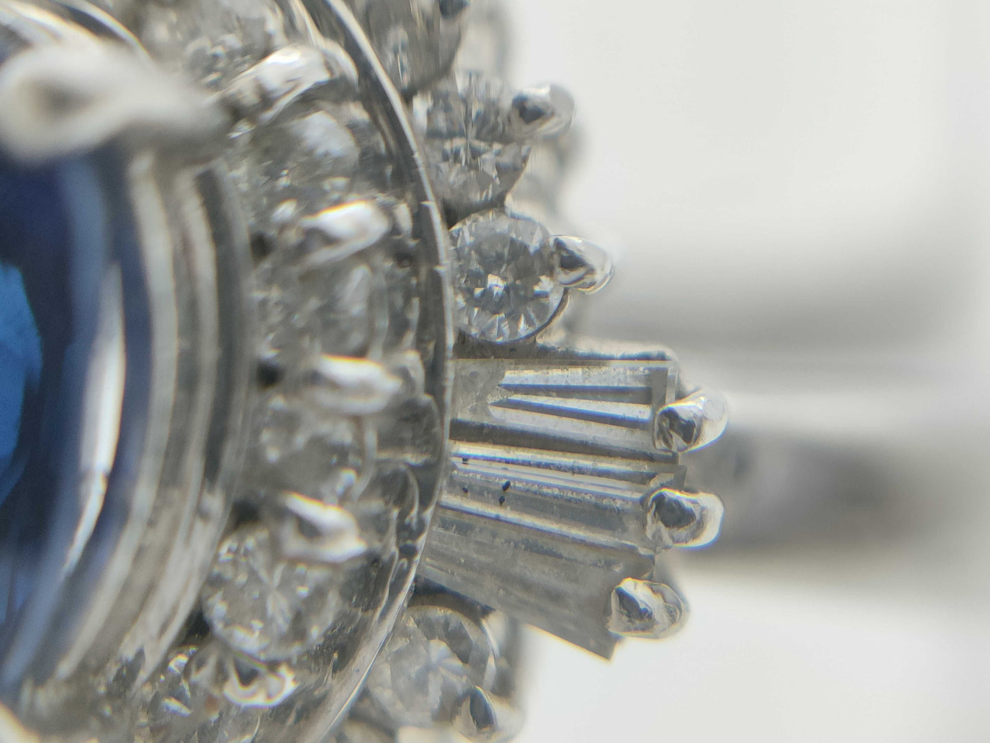 S1.13ct D0.40ct PT900 5.7g Ring